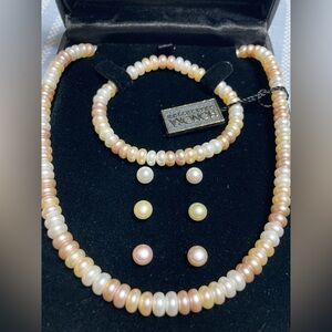 💛TODAY***69***FIRM***NWT QVC Honora Collection fresh water pearl jewelry